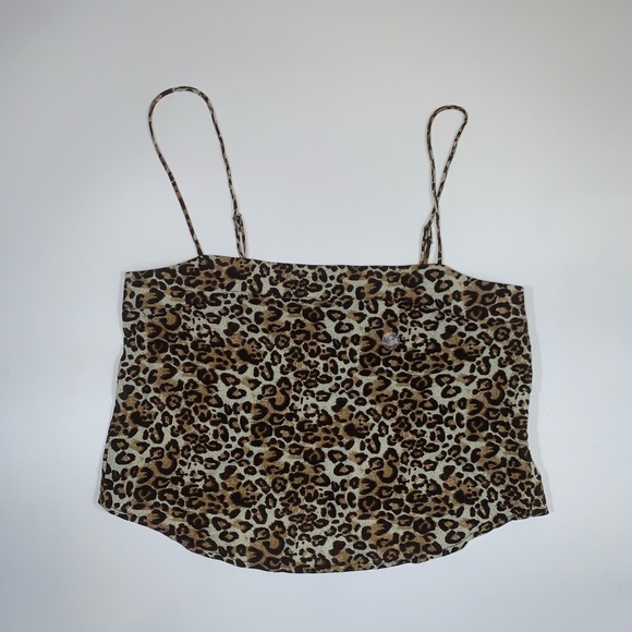 Kendall Kylie leopard cami top 54 - Picture 5 of 7